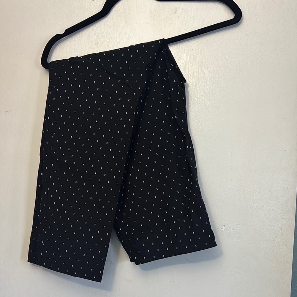 Zac & Rachel Black and White Polka Dot Pants